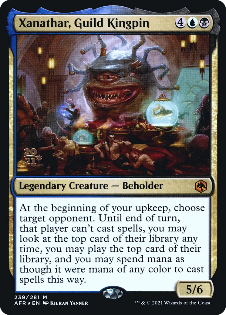 Xanathar, Guild Kingpin — Adventures in the Forgotten Realms Promos — Magic: The Gathering