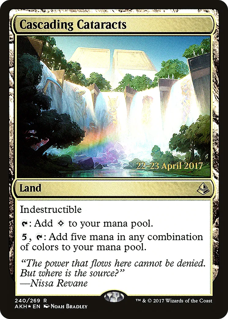 Cascading Cataracts from Amonkhet Promos - Magic: The Gathering