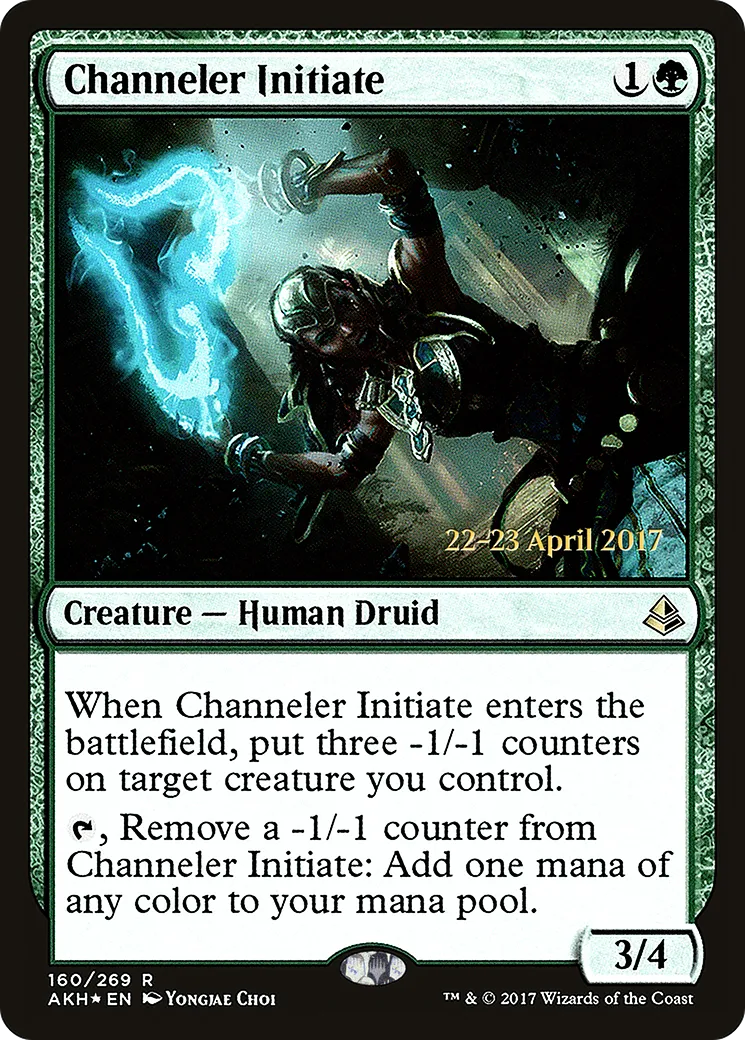 Channeler Initiate — Amonkhet Promos — Magic: The Gathering
