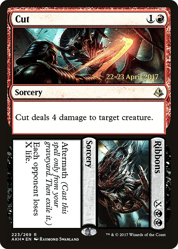 Cut // Ribbons — Amonkhet Promos — Magic: The Gathering