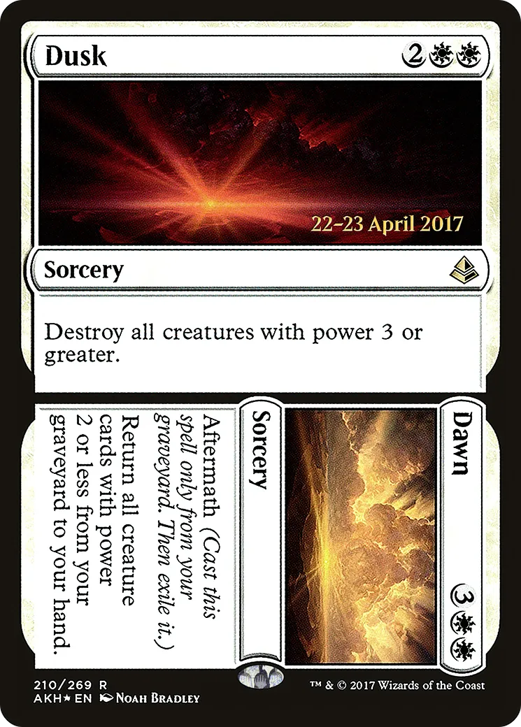 Dusk // Dawn — Amonkhet Promos — Magic: The Gathering
