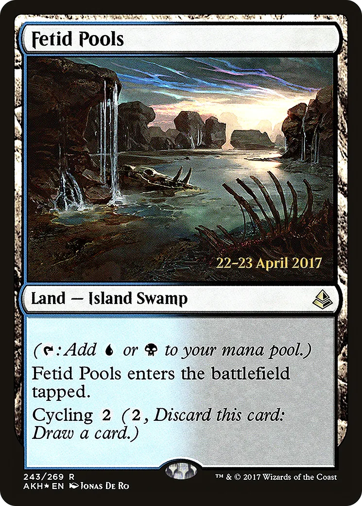 Bassins fétides from Amonkhet Promos - Magic: The Gathering