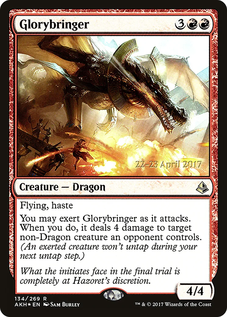 Annonciateur de gloire — Amonkhet Promos — Magic: The Gathering