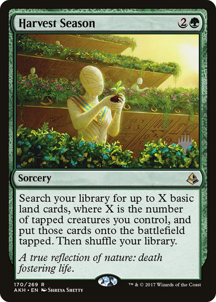 Saison des récoltes — Amonkhet Promos — Magic: The Gathering