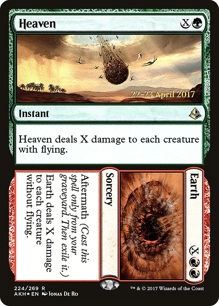 Ciel // Terre — Amonkhet Promos — Magic: The Gathering