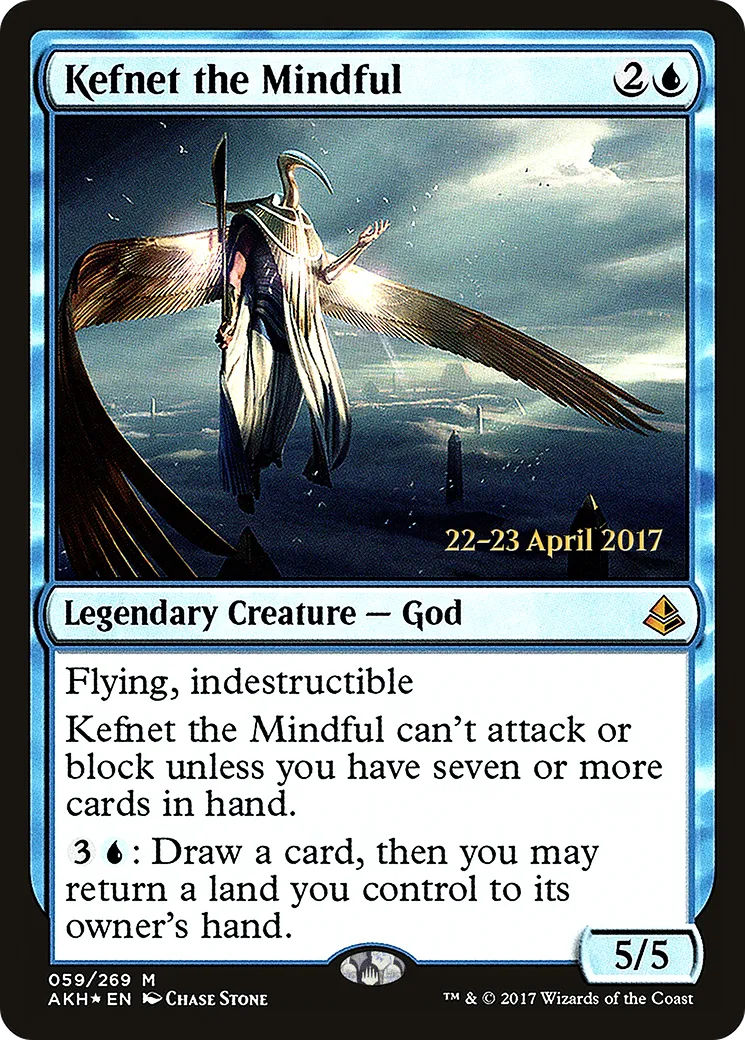 Kefnet the Mindful — Amonkhet Promos — Magic: The Gathering