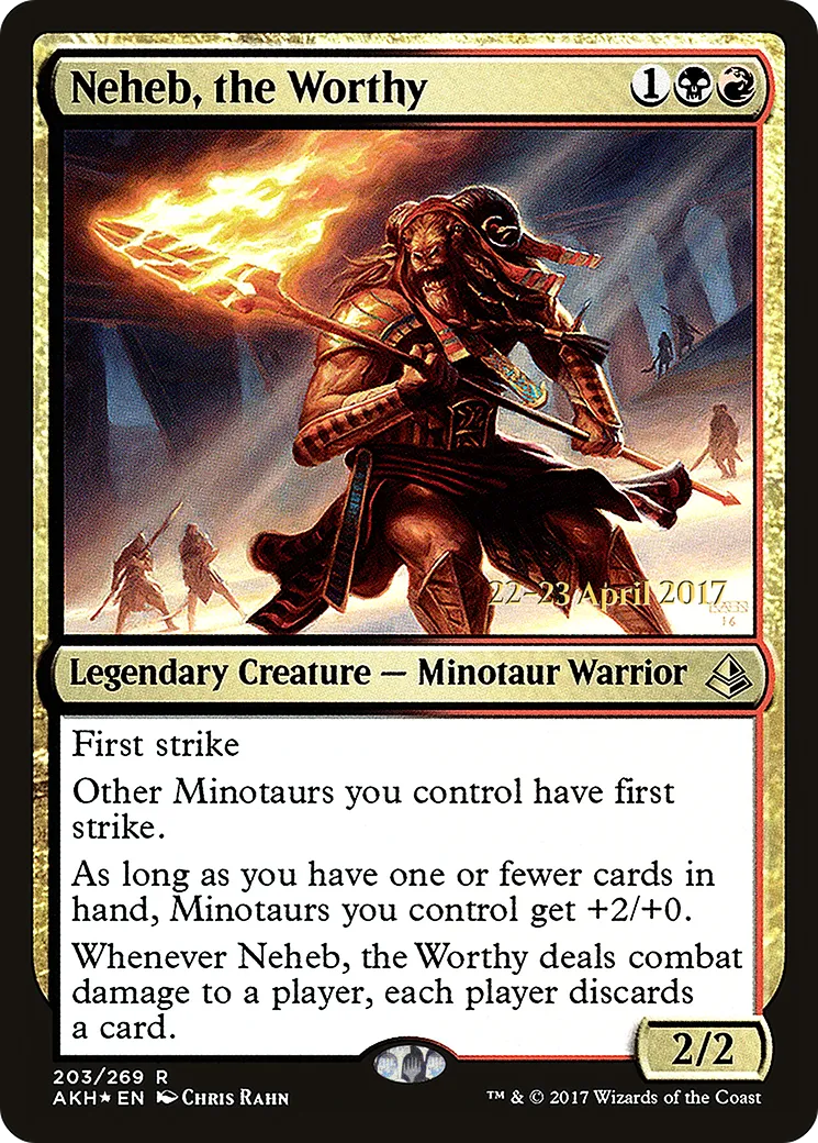 Neheb, the Worthy — Amonkhet Promos — Magic: The Gathering
