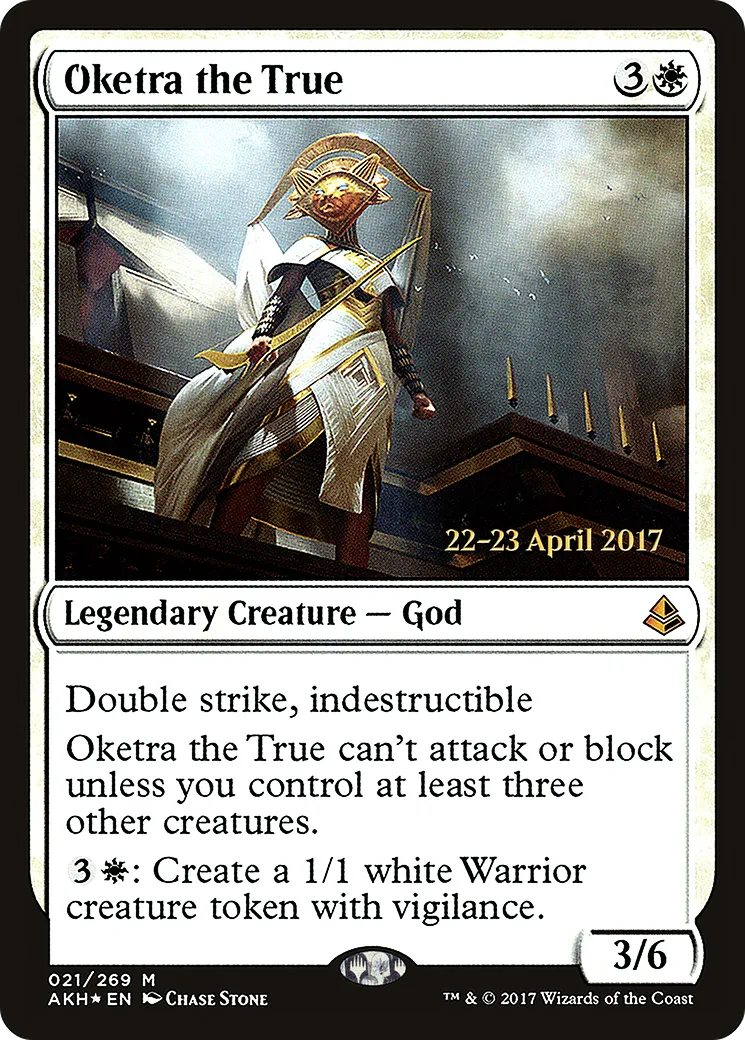 Oketra the True — Amonkhet Promos — Magic: The Gathering