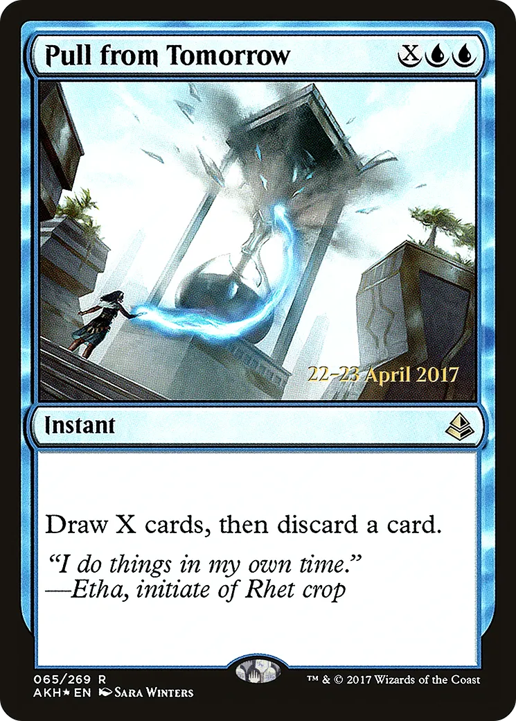 Pull from Tomorrow — Amonkhet Promos — Magic: The Gathering