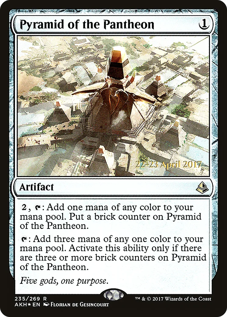 Pyramid of the Pantheon — Amonkhet Promos — Magic: The Gathering