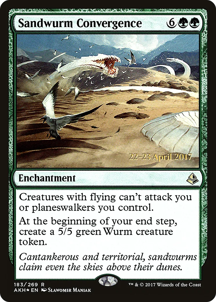 Sandwurm Convergence — Amonkhet Promos — Magic: The Gathering