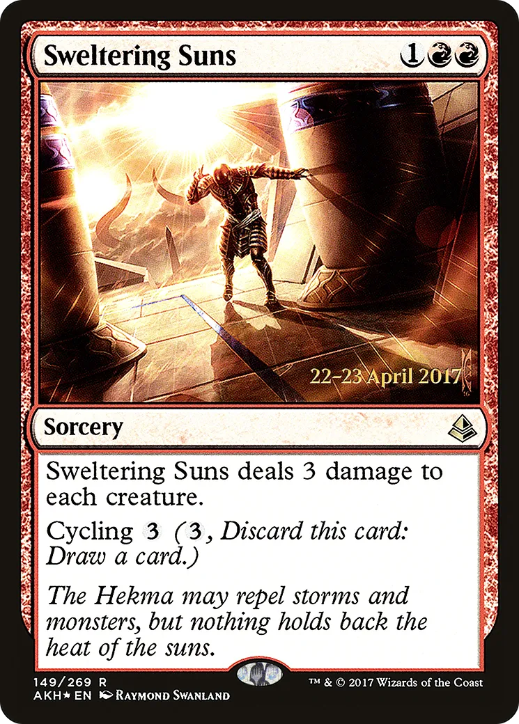Sweltering Suns — Amonkhet Promos — Magic: The Gathering