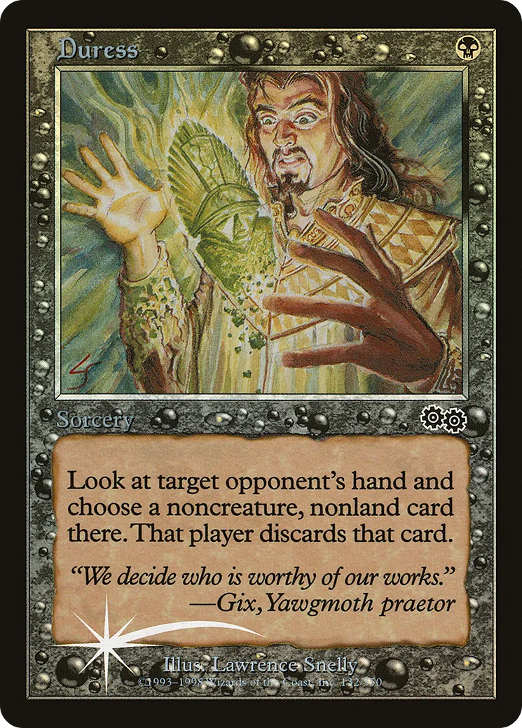 Duress from Arena League 2000 - Magic: The Gathering