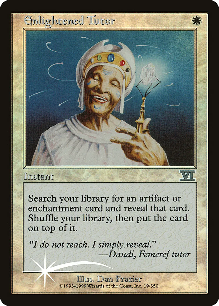 Enlightened Tutor from Arena League 2000 - Magic: The Gathering