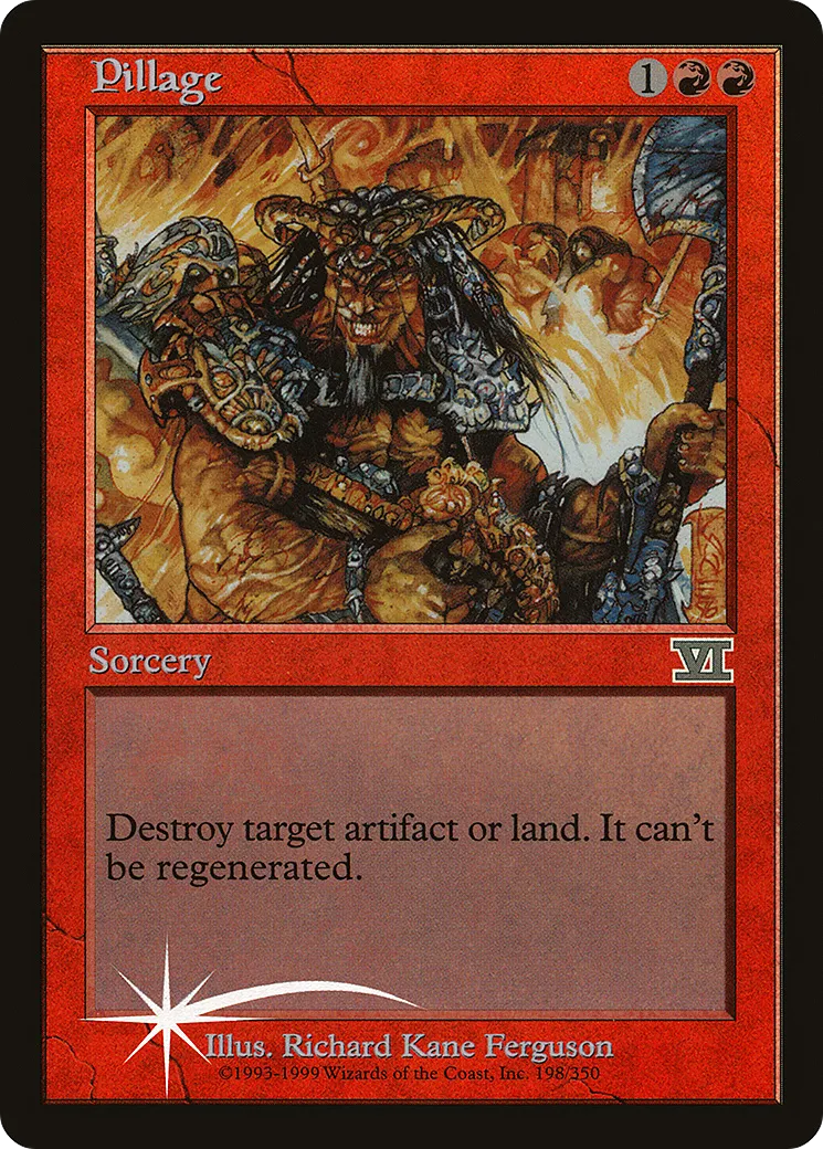 Pillage from Arena League 2000 - Magic: The Gathering