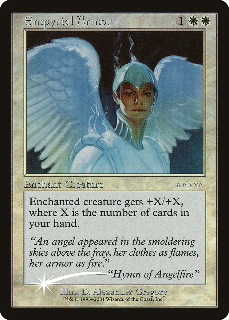 Empyrial Armor — Arena League 2001 — Magic: The Gathering