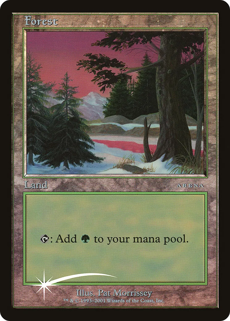 Forest — Arena League 2001 — Magic: The Gathering