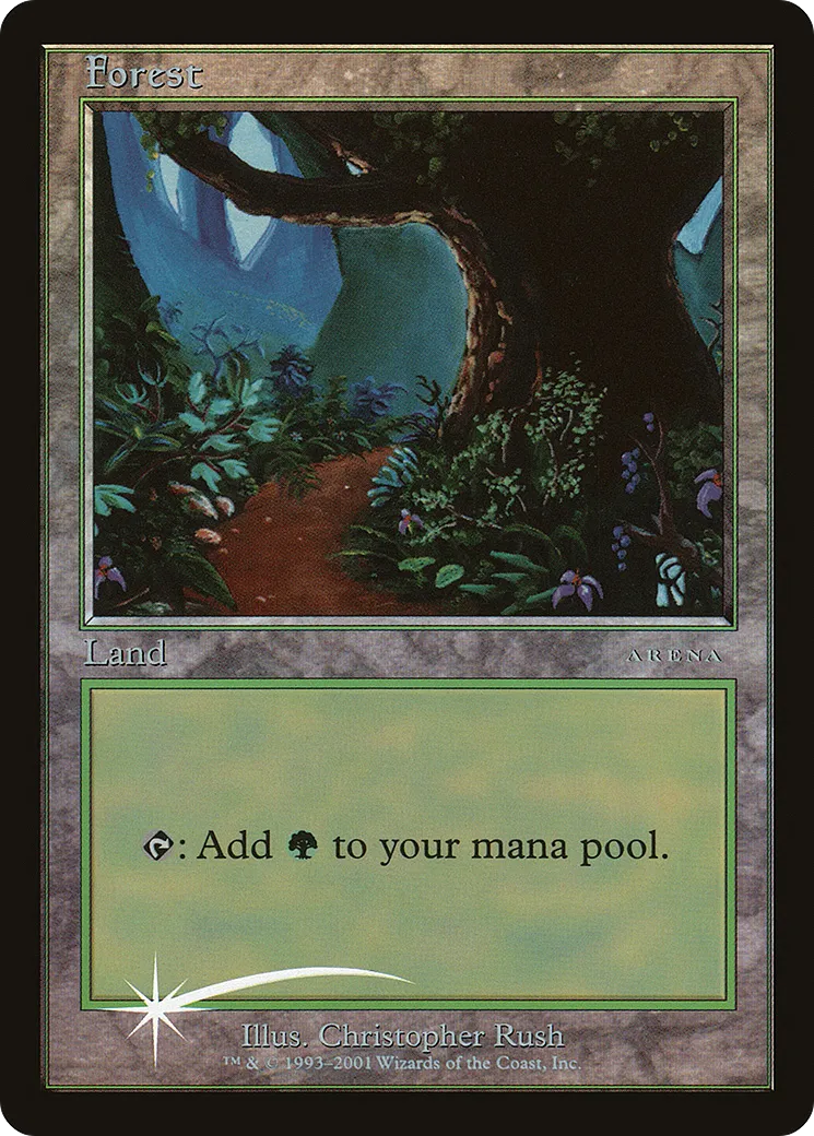 Forêt — Arena League 2001 — Magic: The Gathering