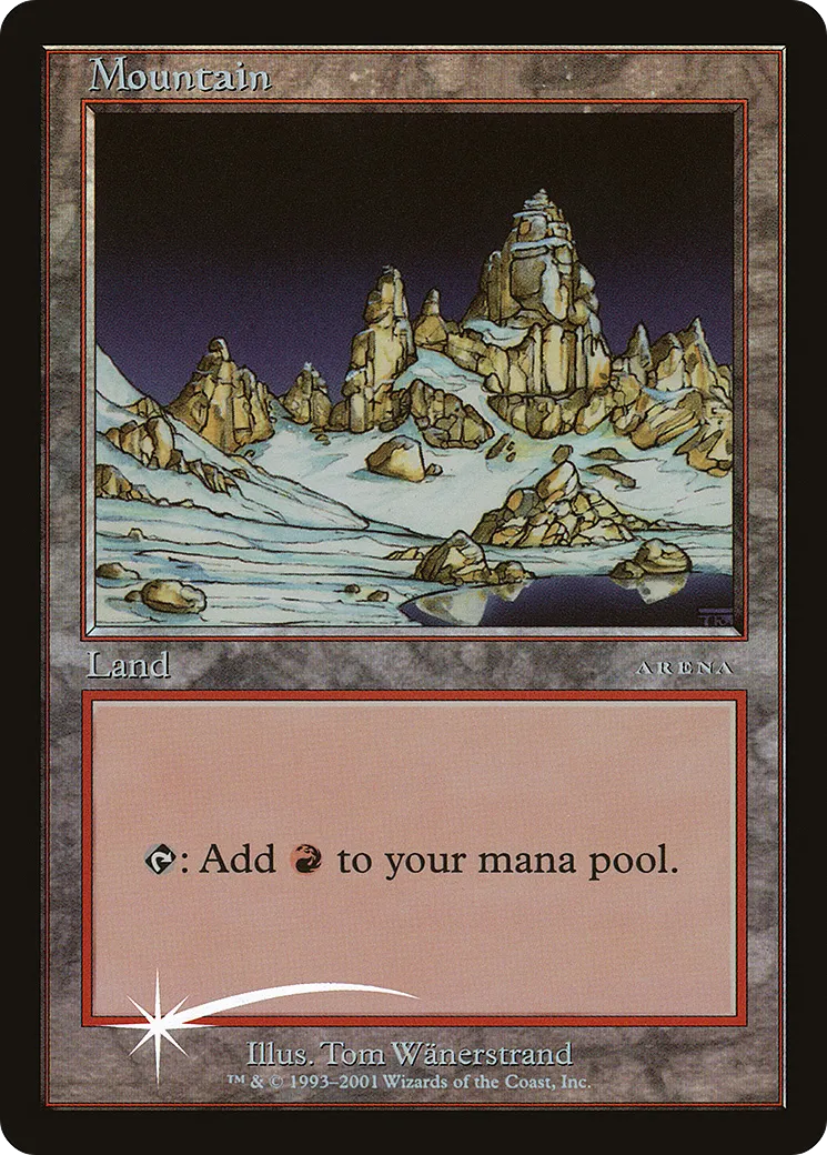 Mountain — Arena League 2001 — Magic: The Gathering
