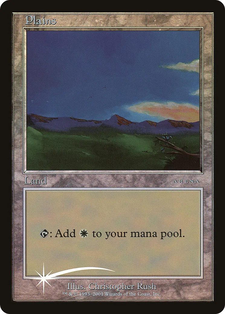 Plains — Arena League 2001 — Magic: The Gathering