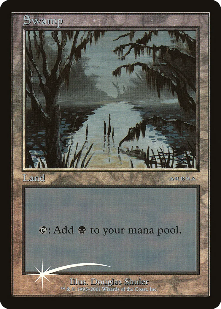 Swamp — Arena League 2001 — Magic: The Gathering