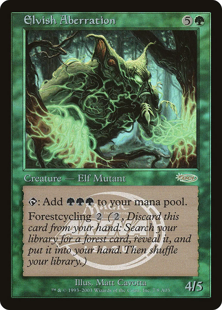 Elvish Aberration — Arena League 2003 — Magic: The Gathering