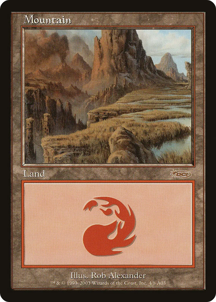 Montagne — Arena League 2003 — Magic: The Gathering