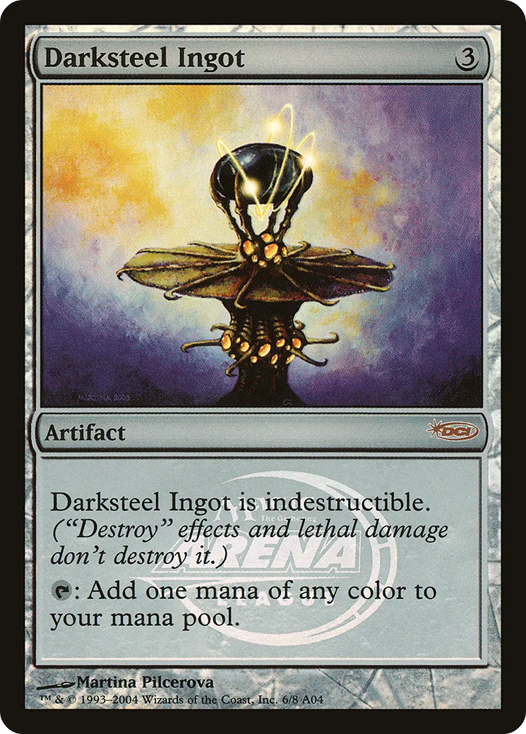 Darksteel Ingot — Arena League 2004 — Magic: The Gathering