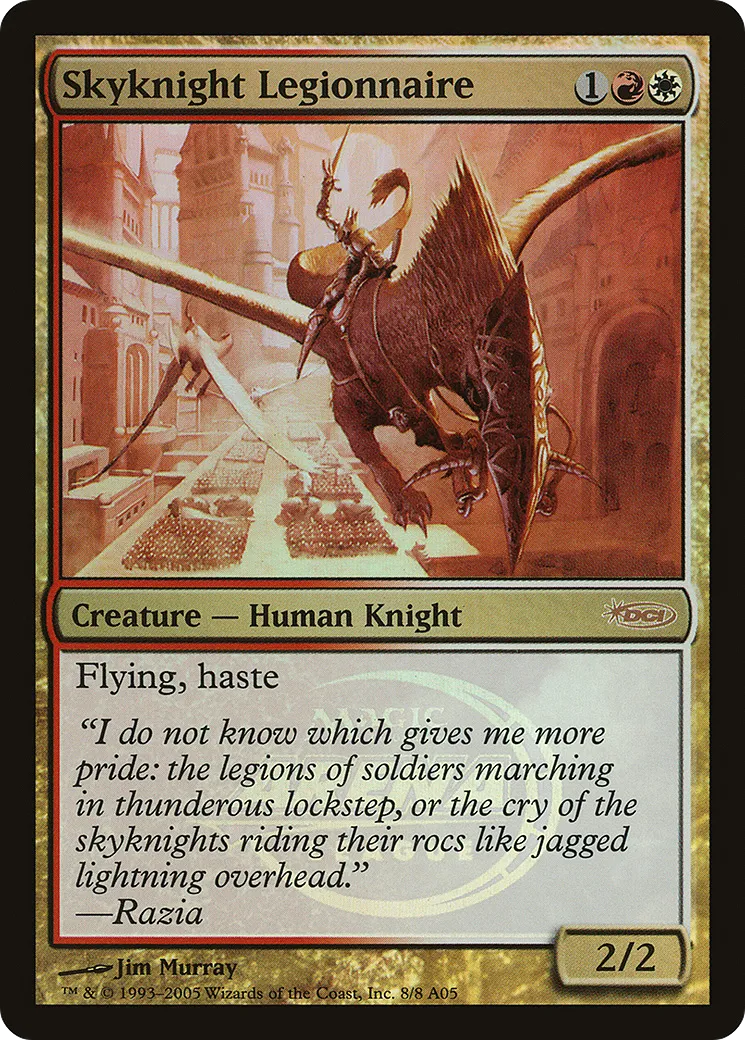 Skyknight Legionnaire — Arena League 2005 — Magic: The Gathering