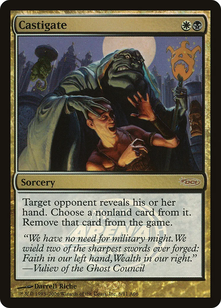 Castigate from Arena League 2006 - Magic: The Gathering