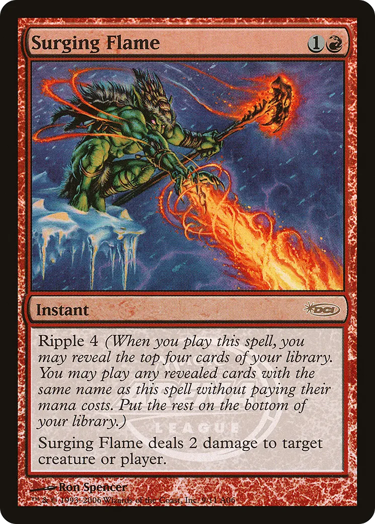 Flamme tumultueuse — Arena League 2006 — Magic: The Gathering