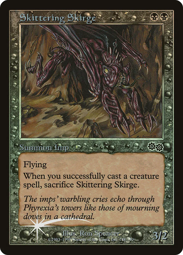 Skittering Skirge — Arena League 1999 — Magic: The Gathering