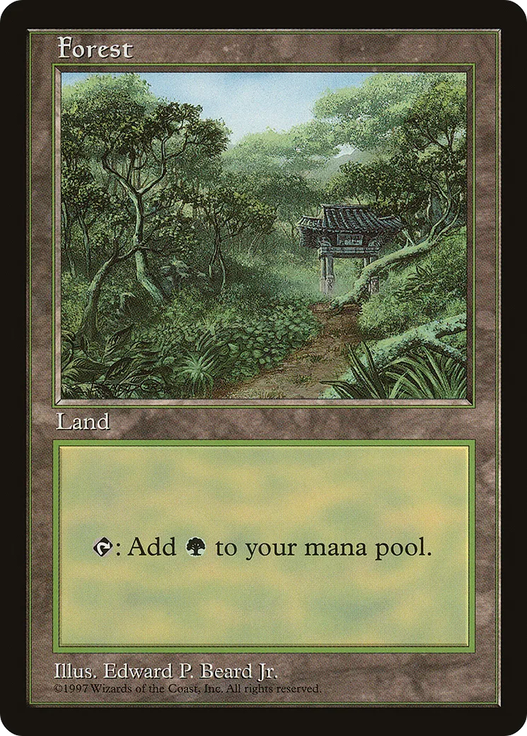 Forest — Asia Pacific Land Program — Magic: The Gathering
