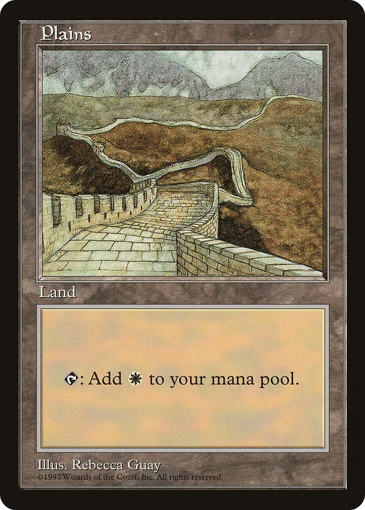 Plains — Asia Pacific Land Program — Magic: The Gathering