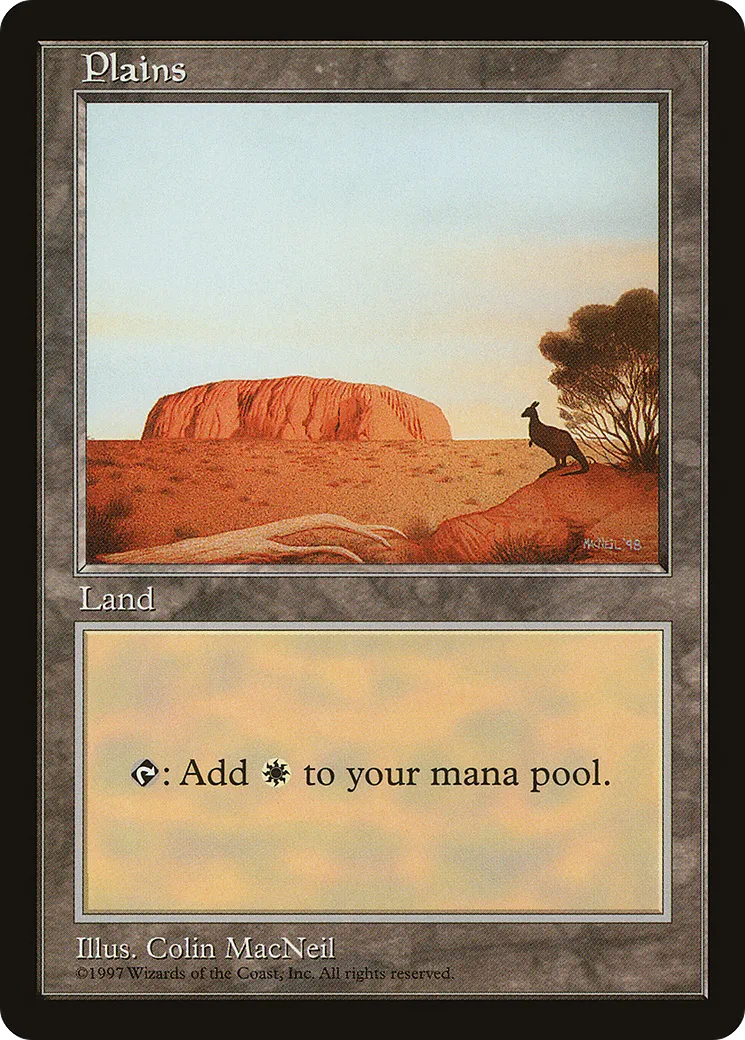 Plains — Asia Pacific Land Program — Magic: The Gathering
