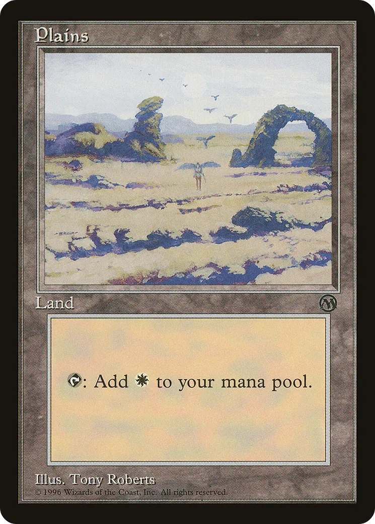 Plains — Arena League 1996 — Magic: The Gathering
