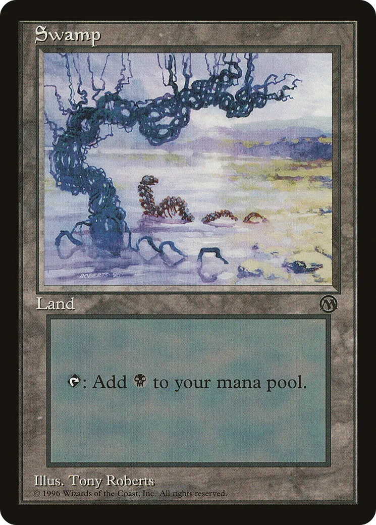 Swamp — Arena League 1996 — Magic: The Gathering