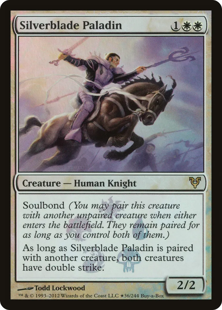 Silverblade Paladin — Avacyn Restored Promos — Magic: The Gathering