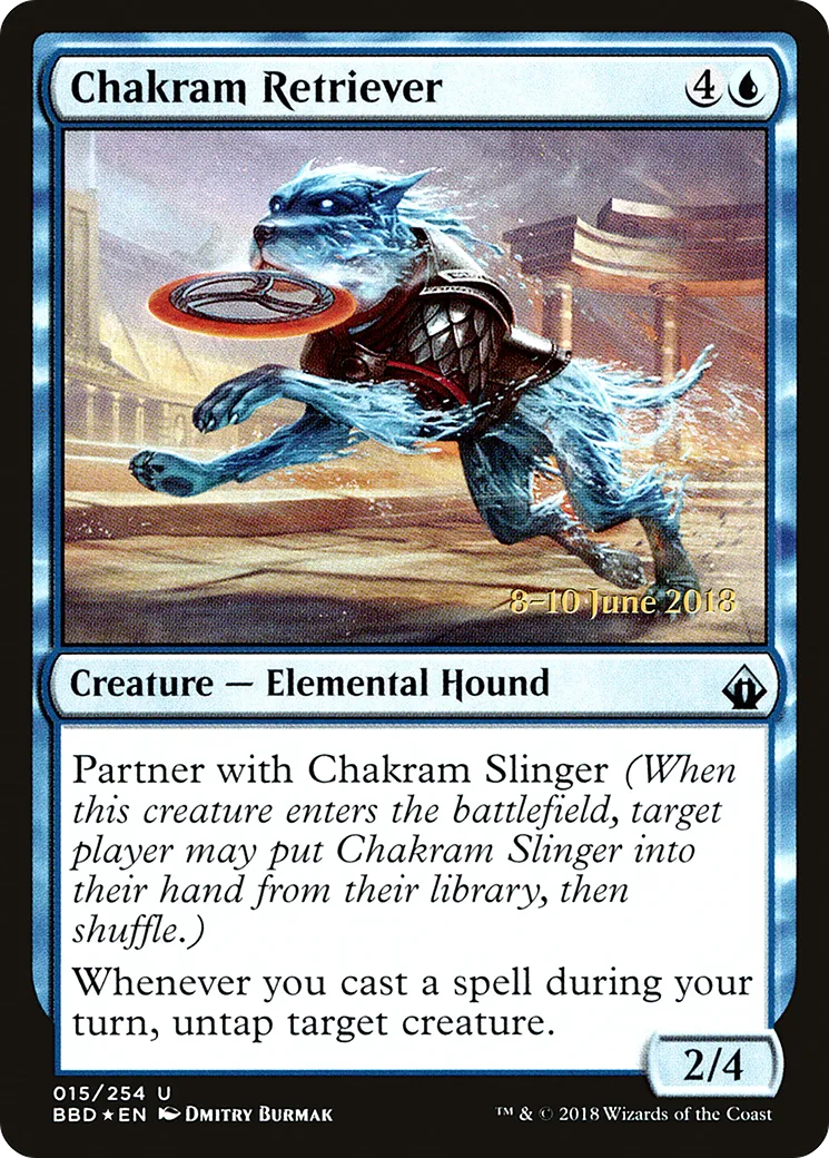 Chakram Retriever — Battlebond Promos — Magic: The Gathering