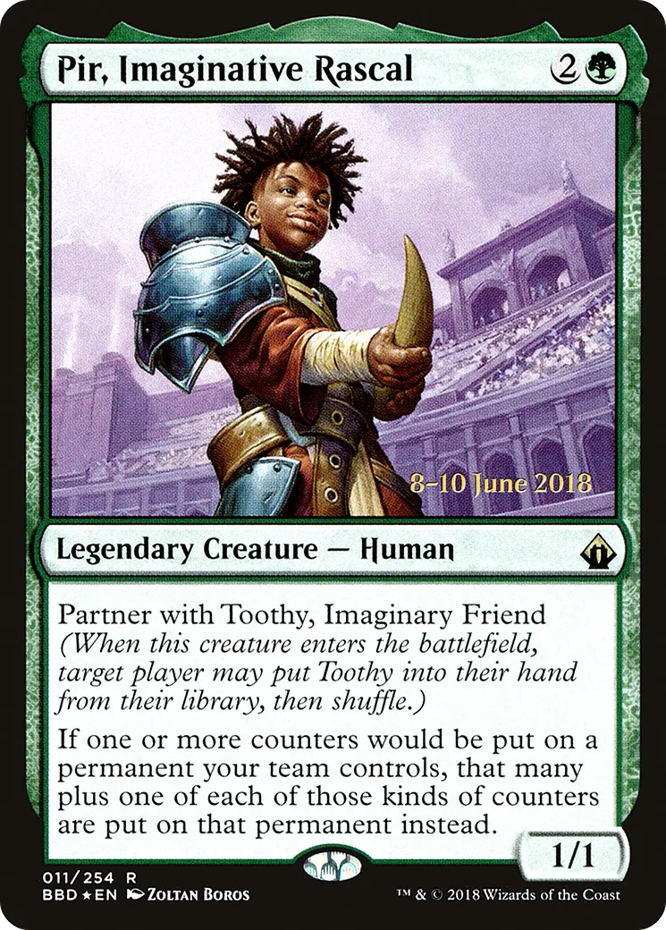 Pir, Imaginative Rascal — Battlebond Promos — Magic: The Gathering