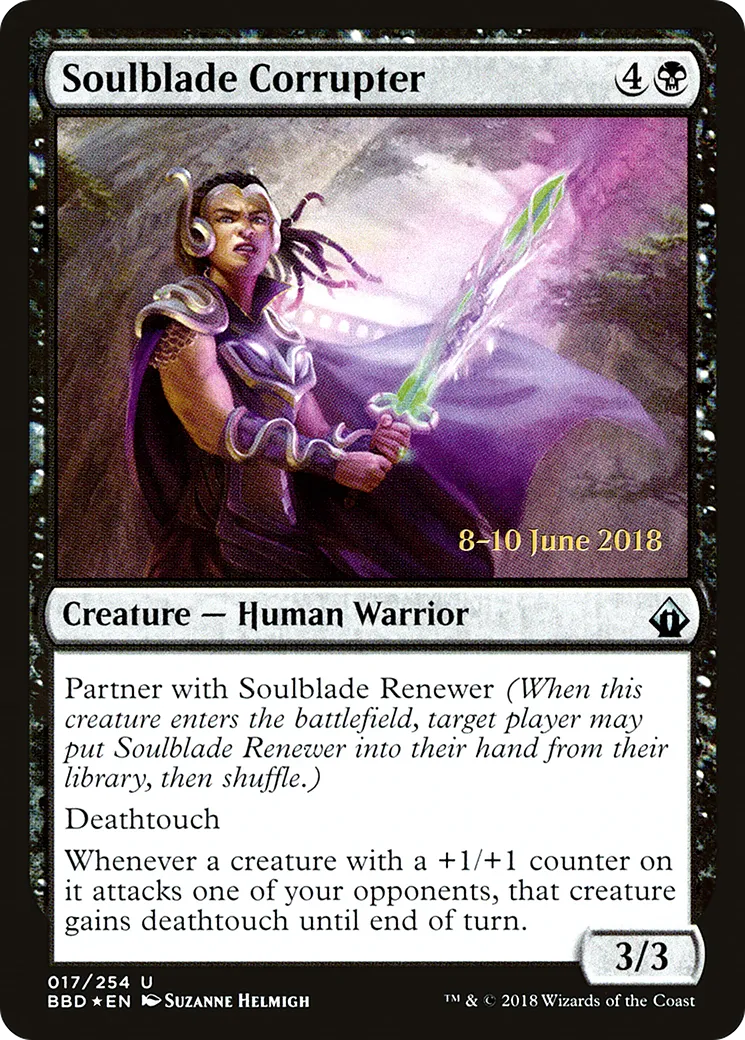 Soulblade Corrupter — Battlebond Promos — Magic: The Gathering