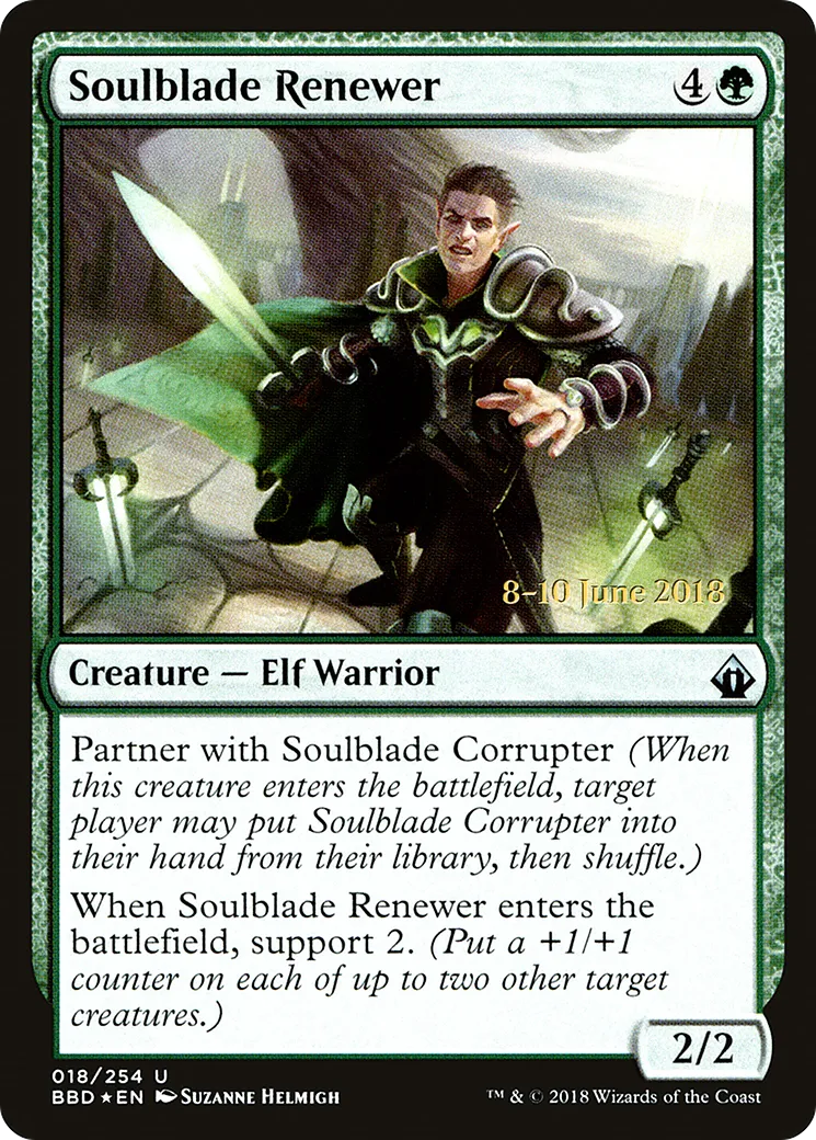 Soulblade Renewer — Battlebond Promos — Magic: The Gathering