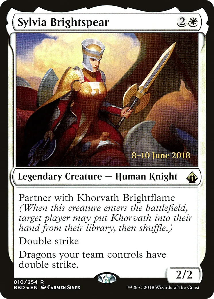 Sylvia Brightspear — Battlebond Promos — Magic: The Gathering