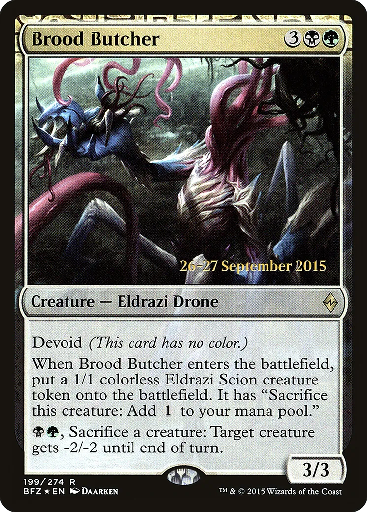 Boucher de progéniture — Battle for Zendikar Promos — Magic: The Gathering