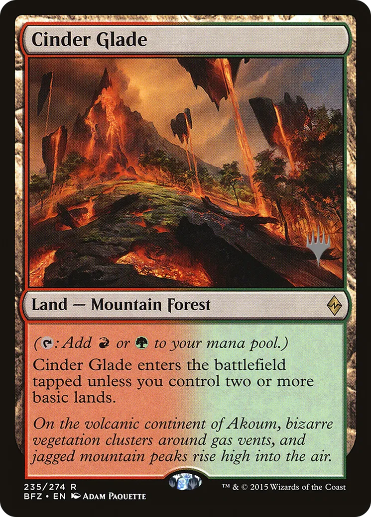 Clairière de scories — Battle for Zendikar Promos — Magic: The Gathering