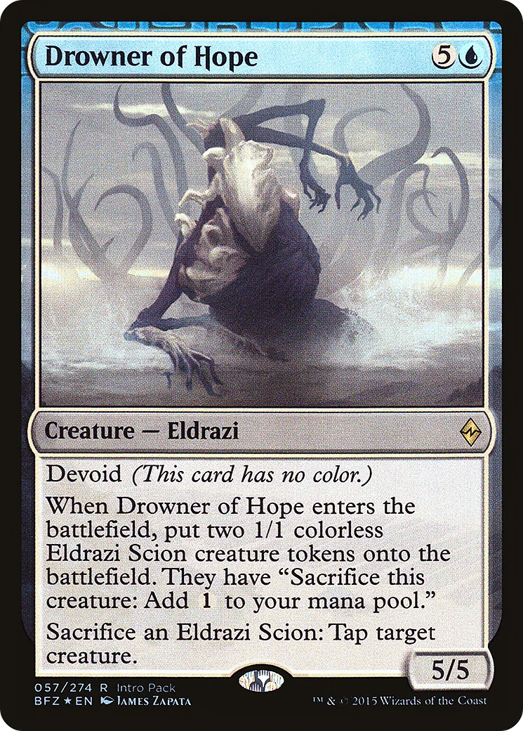 Noyeur d'espoir — Battle for Zendikar Promos — Magic: The Gathering
