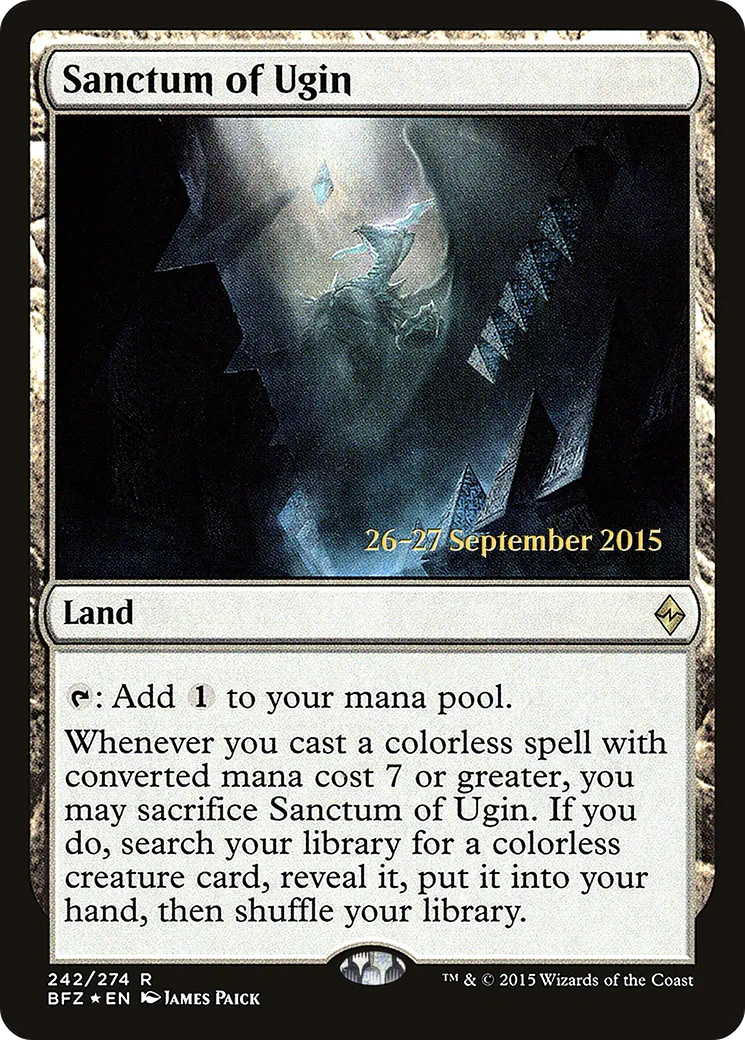 Sanctum of Ugin — Battle for Zendikar Promos — Magic: The Gathering