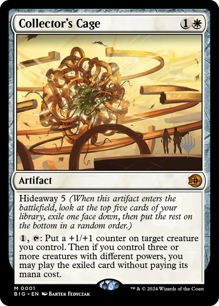 Collector's Cage — The Big Score Promos — Magic: The Gathering