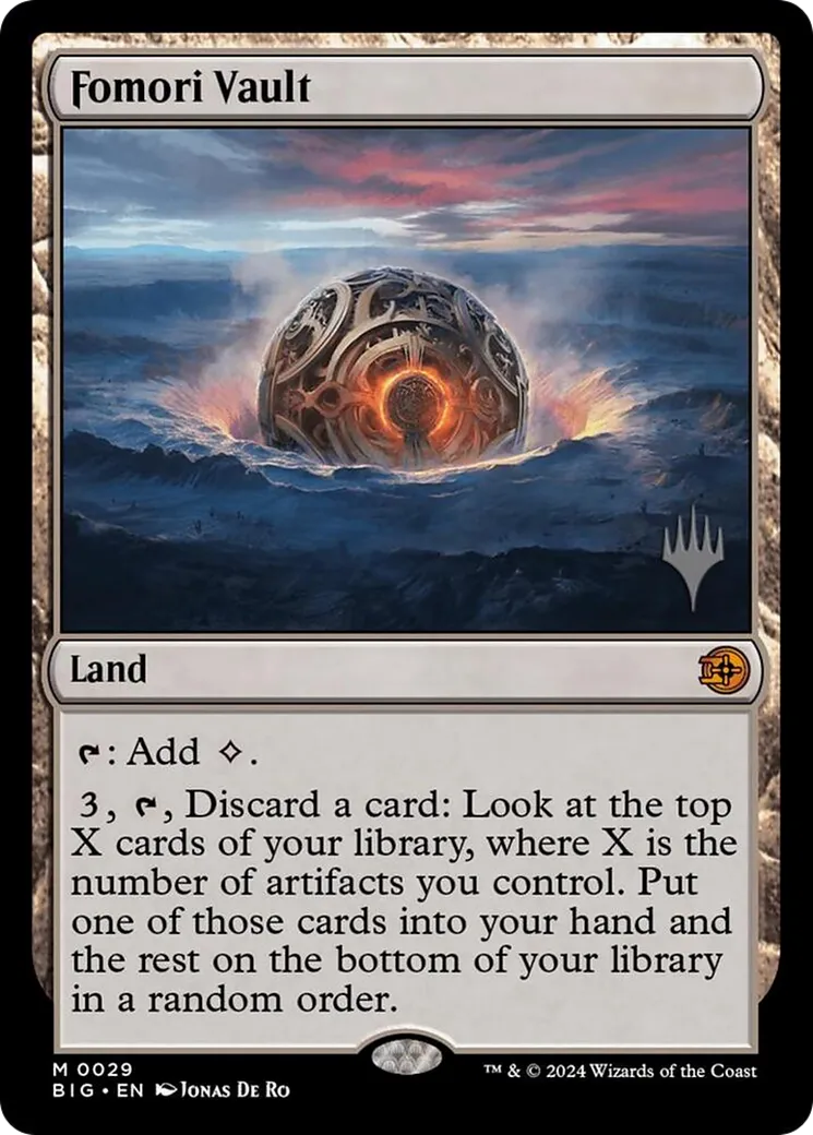 Fomori Vault — The Big Score Promos — Magic: The Gathering