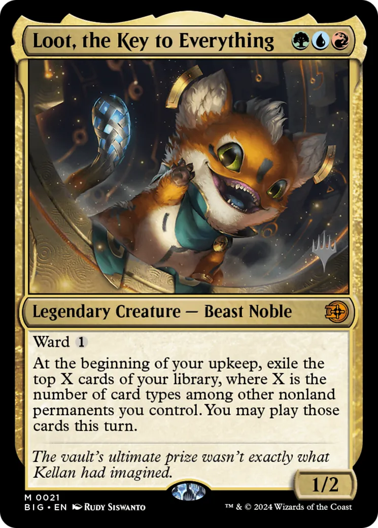 Loot, the Key to Everything — The Big Score Promos — Magic: The Gathering